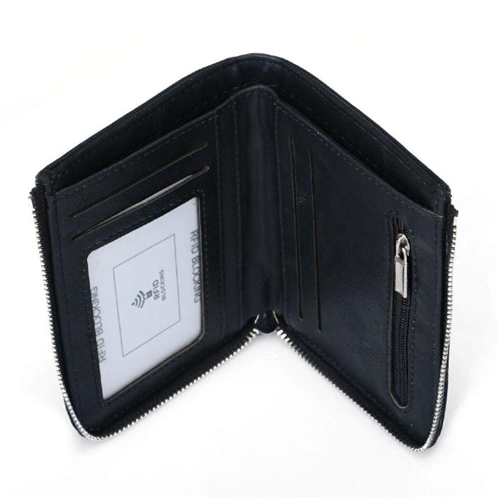 Bag ID Credit Card Holder Business Card Case Money Clips Male Purses Men Wallet Short Coin Purse