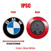 82mm Car Hood Bonnet Emblem Rear Trunk Bumper Sticker Auto Front Head Badge Replacement For BMW M Series X3 M M3 M5 E36 E39 E46