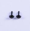 DIY Animal Black Oval Rod Doll Eyes - Straight Plug-in Eyeball Accessories