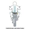 Чехол-накладка на сиденье мотоцикла Защитная подушка Чехол для Suzuki V-Strom Vstrom Dl1000 Dl650 Dl250 Dl 650 Дышащая нейлоновая ткань Чехол на сиденье