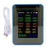 Air Quality Meter 12 In 1 WiFi CO2 TVOC HCHO Temp Humid Smart Detect Indoor Battery Powered with