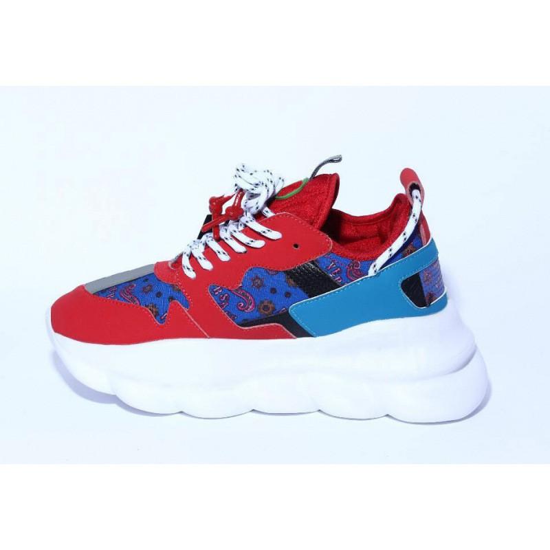 Z Chain Chunky Sneakers Men Women Lightweight Breathable Casual Running Shoes With Thick Sole Height Increase
