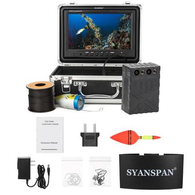 Камера для подводной рыбалки, эхолот с 12 светодиодами, 7-дюймовый/9-дюймовый ЖК-дисплей, кабель 15 м/30 м/50 м, IP68