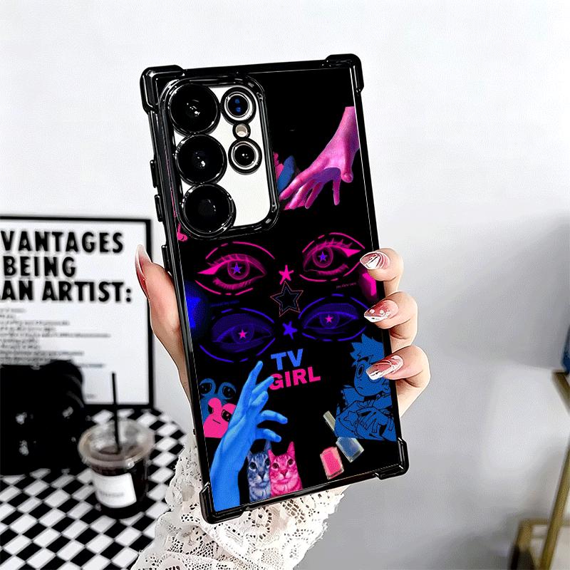 TV Girl Album Soft Phone Case For Samsung Galaxy S26 Ultra S25 Edge S24 FE S23 Plus S22 S21 + S20 Plating Anti-Fall Fundas