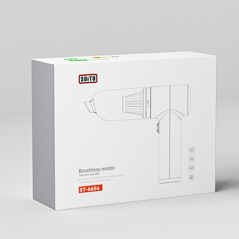 12000 Па Перезаряжаемый Ручной Пылесос Мощный Автомобильный Пылесос Автомобильный Беспроводной Пылесос Мебель Авто Интерьер Бытовая Техника