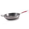 Stainless Steel Fry Pan Evenly Heated Round Bottom Eco Friendly Cooking Saute Pan Kitchen Cookware