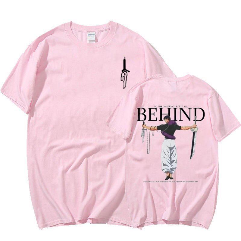 Новая Аниме Фушигуро Тодзи К Тому, Кто Оставил Все Позади Графическая Футболка Мужчины Женщины Харадзюку Футболка Y2k Топы