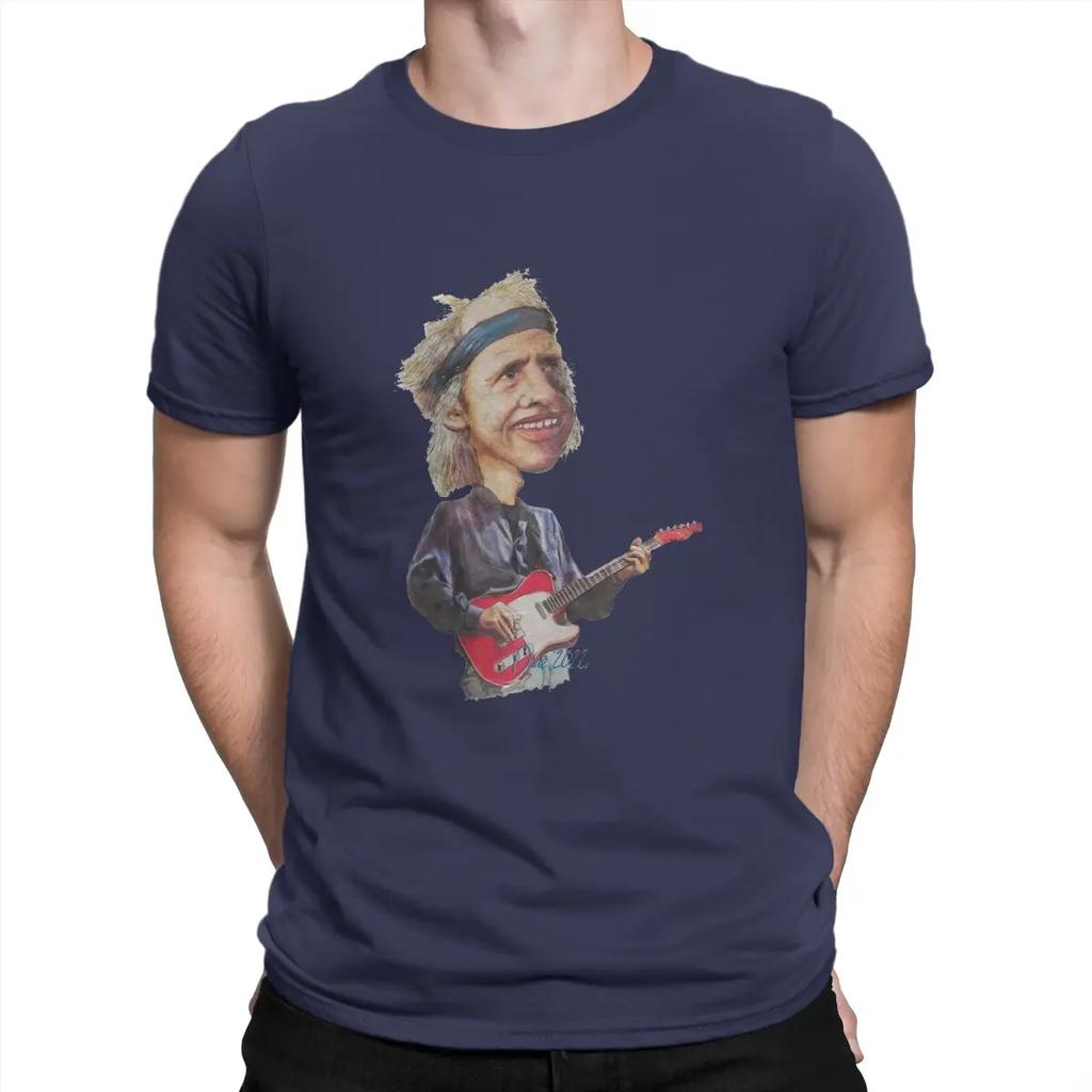 Men 1970s British Rock Band T Shirts Dire Straits Cotton Tops Casual Short Sleeve O Neck Tee Shirt Adult T-Shirts