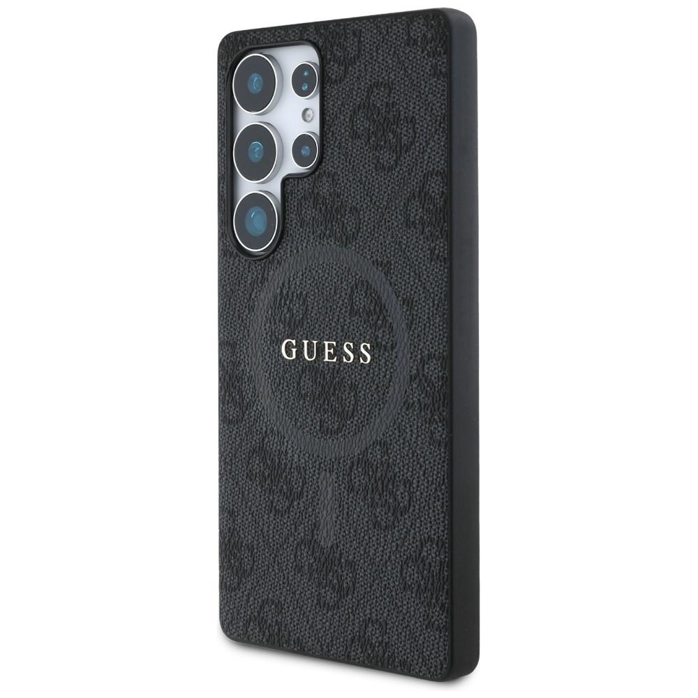 Etui Do Samsung Galaxy S25 Ultra Guess Leather Magsafe Czarny