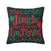 Pillow Cover Probably Just Gonna Jingle Some Of The Way I'M Tired Printed Cushion Cover Christmas Morden Pillow Case For Office
