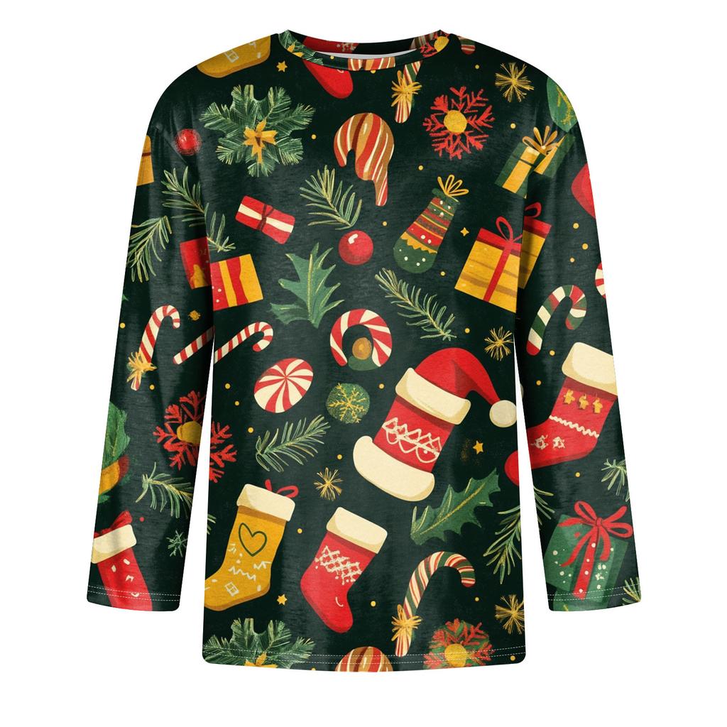 Men'S Round Neck Three-Quarters Sleeve Top Casual Fashion T-Shirt