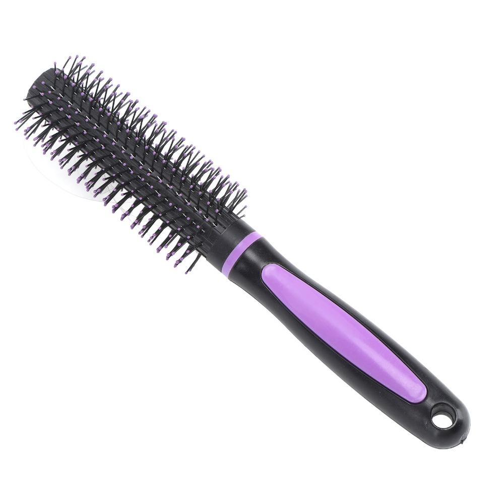 Slip Resistant Curling Roller Brush 9 Row Comb Styling Hair Brush Roller Comb For Salon Use