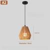 Boho Pendant Light Boho Vintage Household Light Fixture Ceiling Chandelier for Bedside Dining Table Library Light Lampshade E27