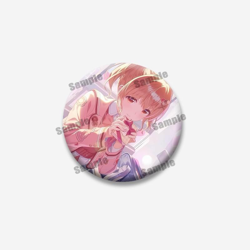 Cute Anime Idoly Pride Brooch Cartoon Girls Mana Nagase Rei Ichinose Pins Nagisa Badges Backpack Jewelry Gifts for Fan Friends