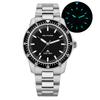 Militado ML25 Quartz Watch VH31 Sweep Second Movement Men's Retro Watch Sapphire Crystal Luminous 200M Waterproof Dive Watches