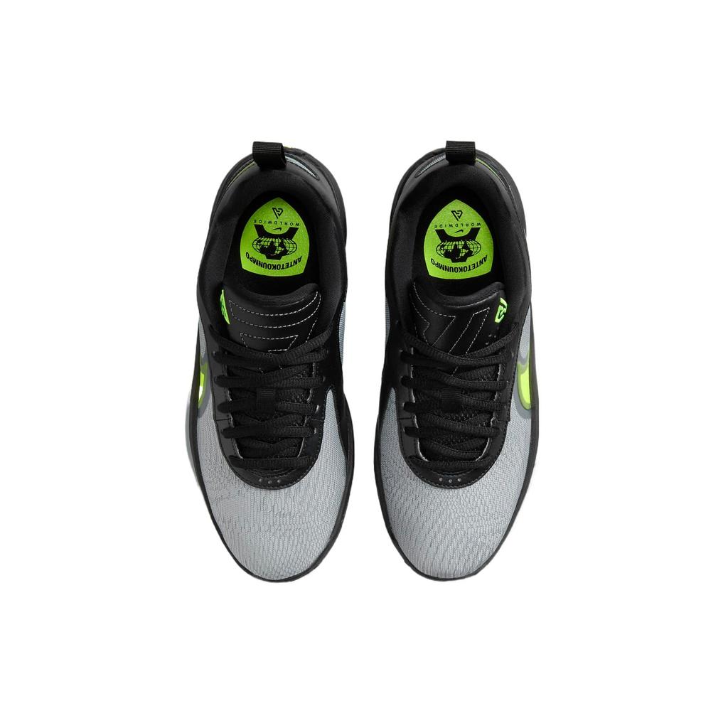 Nike Кроссовки детские Giannis Freak 6 GS Naija черные Volt Cool-Grey FQ7378-001