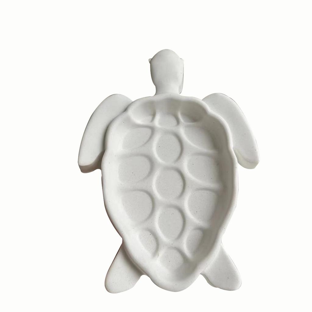 Новая силиконовая форма для подноса с изображением морской черепахи, поднос для фруктов, форма для самостоятельной сборки из гипсовой глины и эпоксидной смолы, подставка под ювелирные изделия, силиконовая форма для домашнего декора