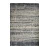 Recycled Living Room Rug Pattern Lines Grey Black 120X170