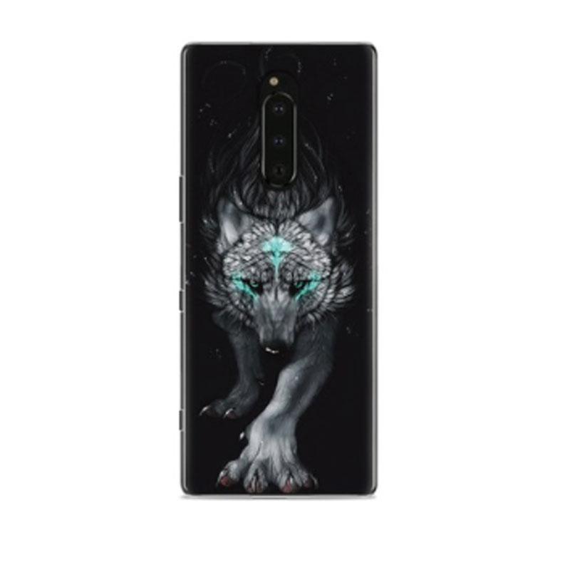 Чехол для Sony Xperia 1 Чехол Мультяшный Мягкий ТПУ Чехол для Телефона для Sony Xperia1 iii Силиконовые Fundas для Sony Xperia 1 ii J9110 J8110