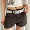 Ethnic Style Women's Belt PU Leather Dress Jeans Belt Fashion Rivet Waist Belt  Daily