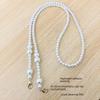 Personalized Handmade Pearl Bag Chain - Versatile Hand-Held, Shoulder, Crossbody Accessory