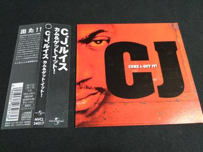 CD C.J.LEWIS Come Get It MVCL24017 UNIVERSAL 1999 Япония SoulFunk Б/у