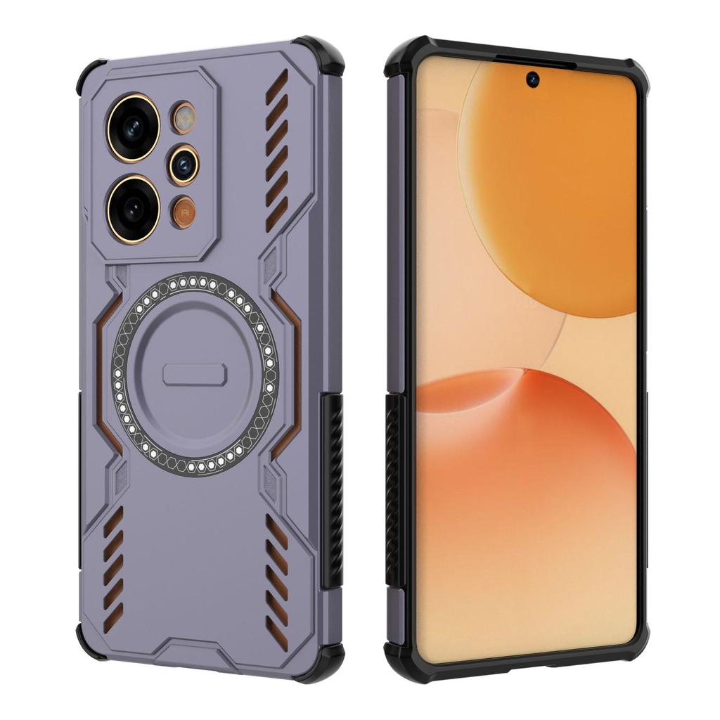 Для Oppo Realme P4 Power 5G / Realme Narzo Power 5G Магнитный чехол, Термоотводящий противоударный чехол для телефона