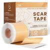 Silicone Scar Tape Reusable Sheet Scars Burns Tummy Chin Keloid Medi Grade for C-section - Cut To Size, 60 Inch