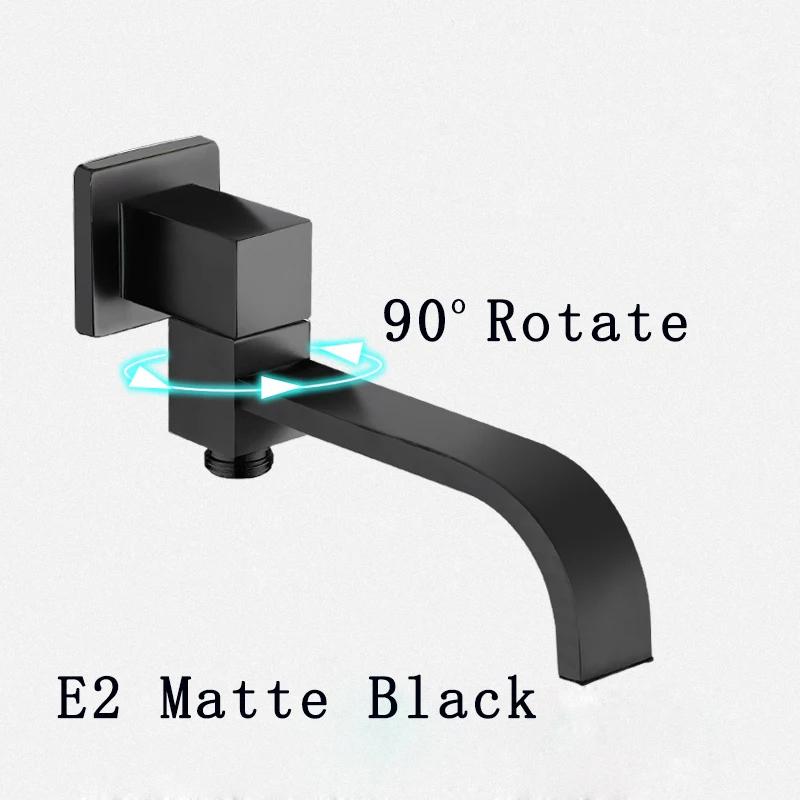Matte Black Or Chrome Solid Bass Outlet Wall Mounted Shower Spout Bath Tub Shower Mixer Faucet Spout Filler 180 degreeFolding