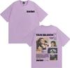 Rapper Yan Block Carlos Yandre Tour 2025 Merch T Shirts Men Women Harajuku Hip Hop Punk T Shirt Summer Tops Loose Casual T-shirt