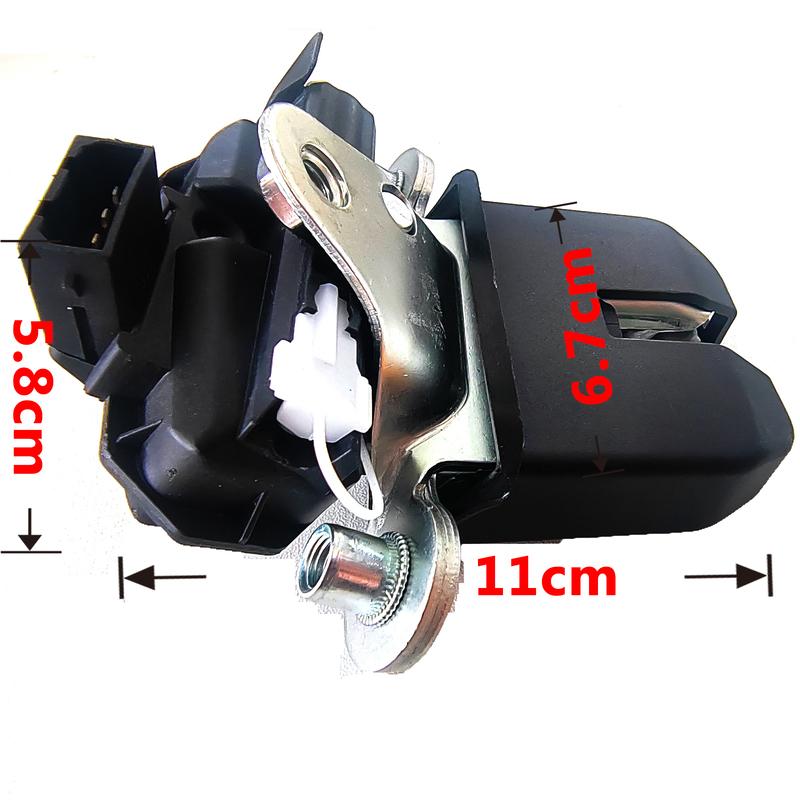 OEMASSIVE 5J0827501B Задняя дверь багажника Замок багажника Мотор-привод Автозапчасти Для Skoda Fabia MKII 2006 2007 2008 2009 2010 2011