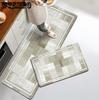 Kitchen Mat Two-piece Set Absorbent Floor Mat Entrance Door Mat Bathroom Door Mat