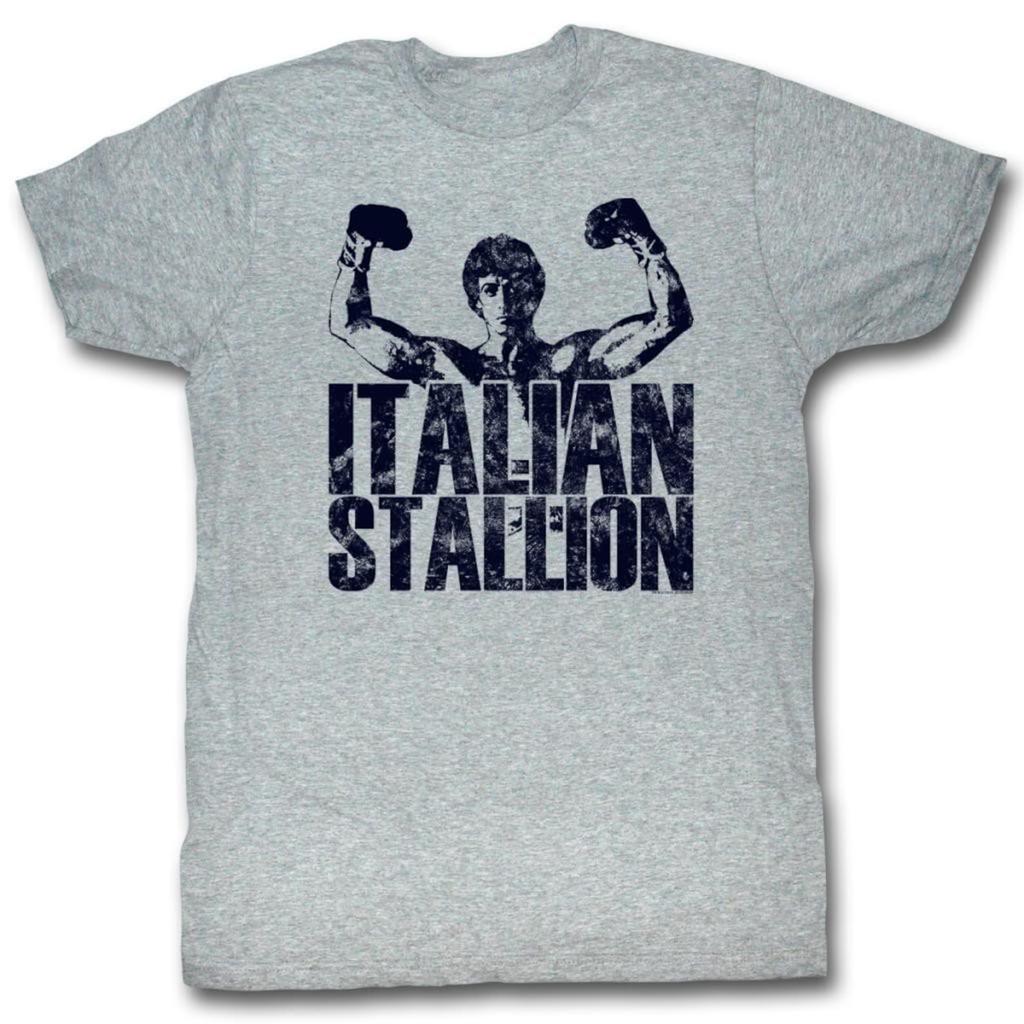 Rocky Classic Stallion Gray Heather T-Shirt
