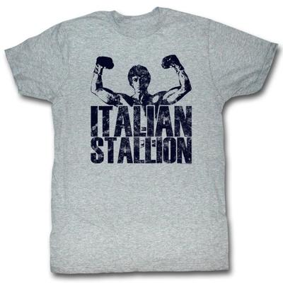 Rocky Classic Stallion Gray Heather T-Shirt