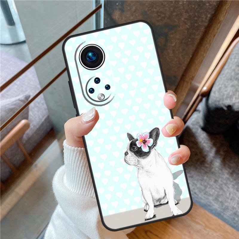 Чехол для французского бульдога для Honor X6a X7a X8a X9a X9b X7 X8 X9 8X 9X Чехол для Honor Magic 5 Lite 50 70 90