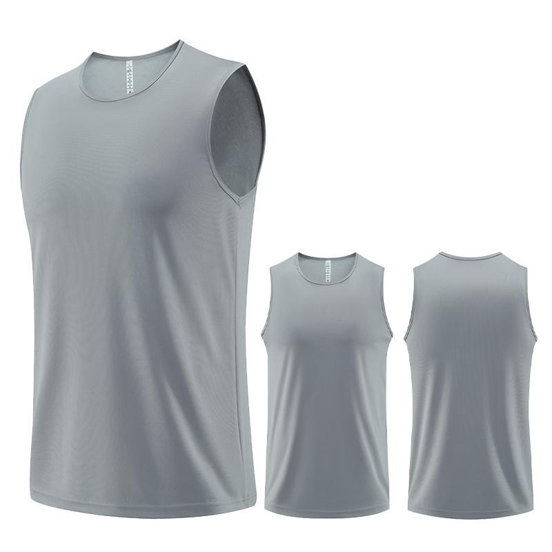 Sweatshirt Sports Top Men's Gym Shirt Male Shirts Tops Undershirt Tees Mesh Vest Fitness Wear Men Running T-shirt Marathon Tank