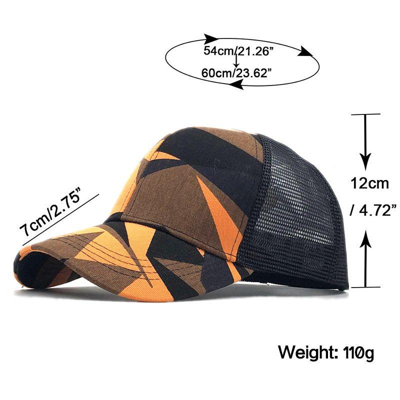 Цветная шапка-хвост, камуфляжная бейсбольная кепка, рыболовная кепка-утконос для женщин