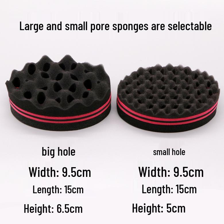 Черная губка для афро-укладки для хип-хопа и дредов