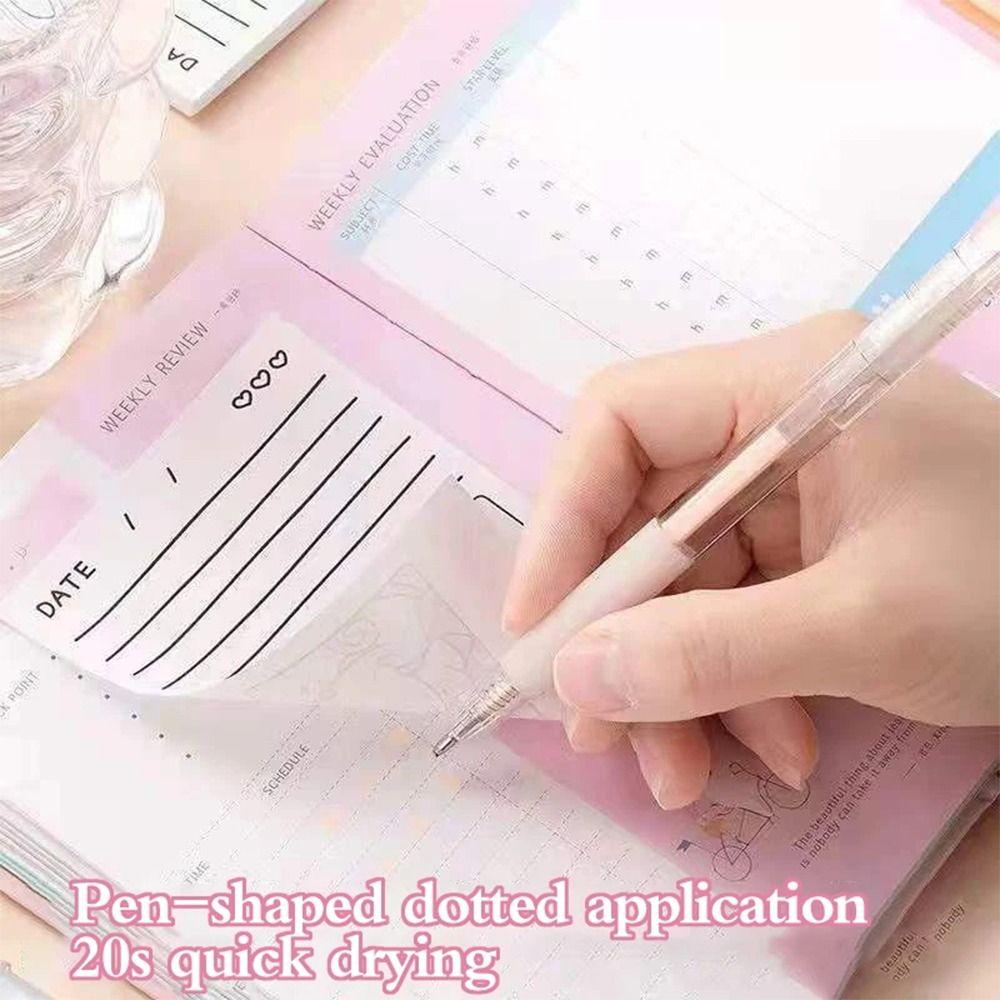 Large-capacity Glue Pen High Viscosity Double Sided Adhesive Dispensing Pen  School Office