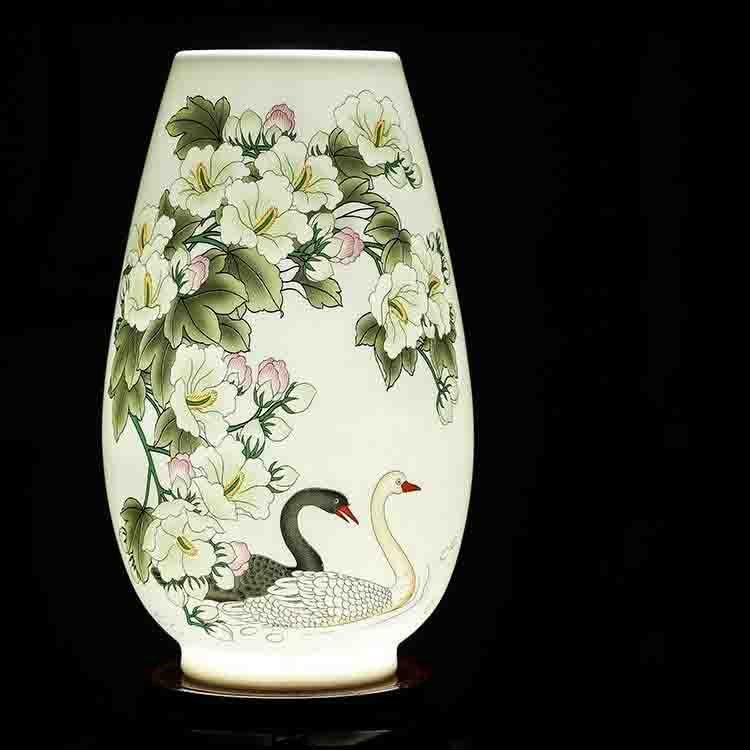 Китай Цзиндэчжэнь Керамические Вазы Украшения Офис Магазин Клуб Бар Меблировка Поделки Дом Гостиная Настольные Аксессуары Украшение