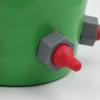 Hanging Calf Feeder Pail Sturdy Feeding with Nipples Secure