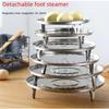 Stainless Steel Detachable Steamer Tray - Multi-Purpose & Movable Kitchen Tool
