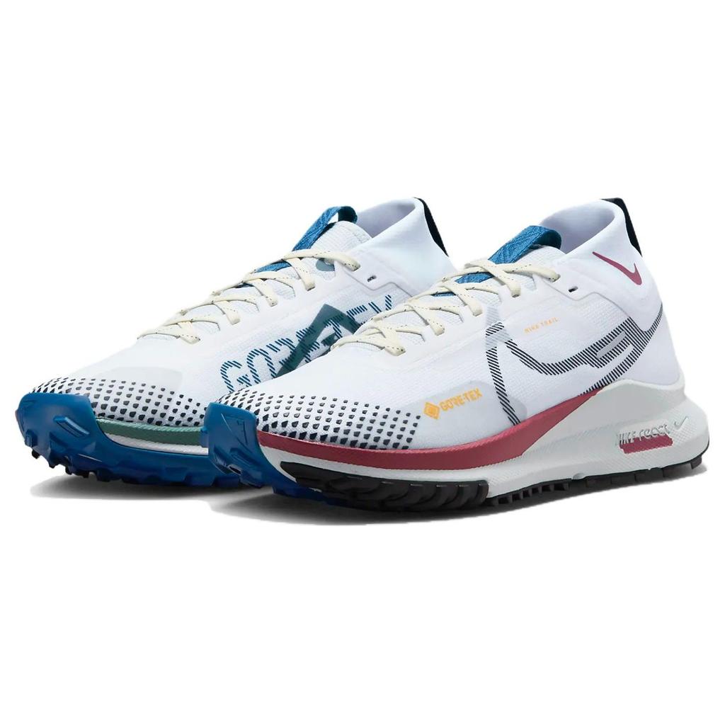 Nike React Pegasus Trail 4 GORE-TEX White Cedar женские кроссовки Court-Blue Black DJ7929-102