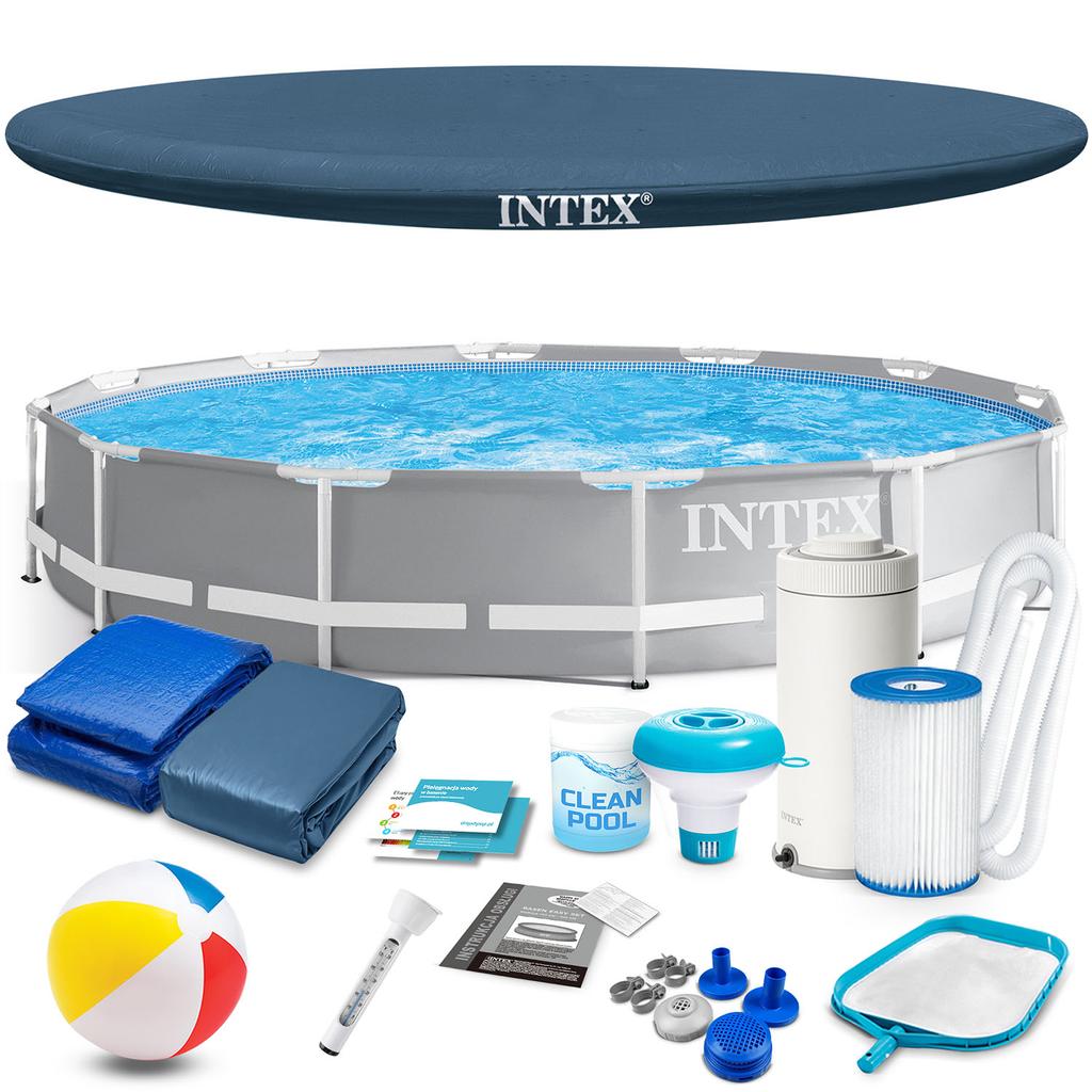 Frame Garden Pool 366 X 76 Cm 16-In-1 Intex 26712