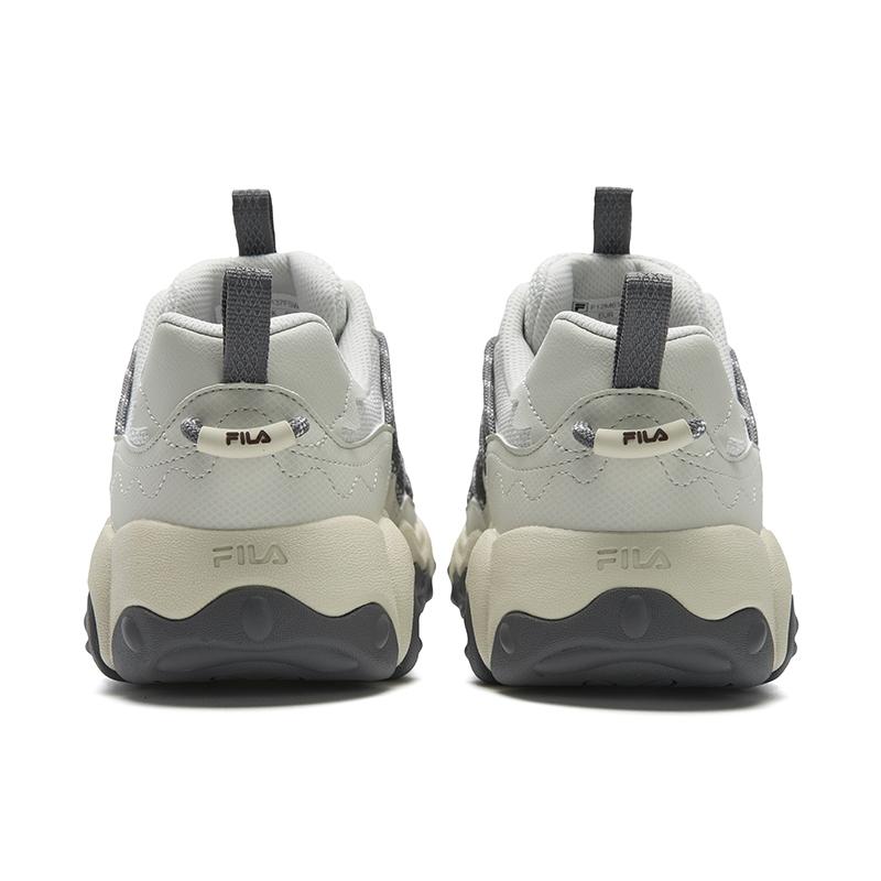 Fila FLUID 6 Амортизация Устойчивость к истиранию Покрытие Легкие Низкие Массивные Кроссовки Мужские Серый F12M612137FSW