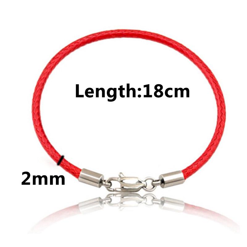 Hot Sale Lovers Lucky Charm Bracelets Adjustable Simple Cute 1PC Jewelry Gifts Black/Red Rope Graceful Knit Beautiful Leather Accessory