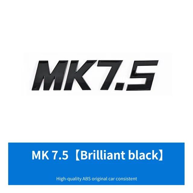 3D ABS буквы MK5 MK6 MK7 MK7.5 эмблема автомобиля значок наклейка для VW volkswagen GOLF автомобиль крыло багажник задняя наклейка