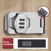 3-Digit Password Door Lock Keyless Combination Password Lock Rotary Hasp Locks  Bathroom