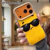 Phone Case: Lambskin 2D Flat Samsung Galaxy A34 A35 M05 M06 S20 S22 S21 FE Plus 5G Protective Case, Cool Sunglasses Emoji, Christmas and Halloween Gif