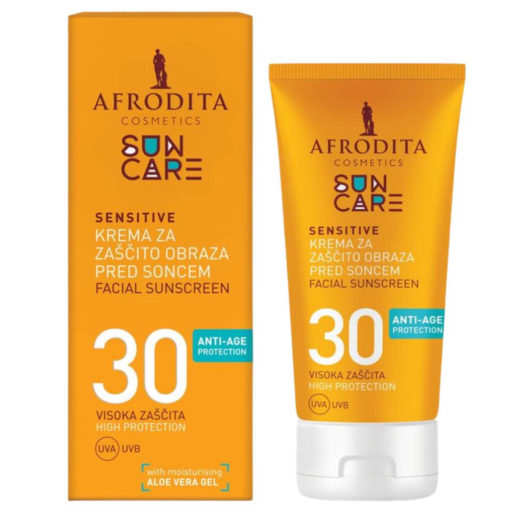 Afrodita Sun Care Sensitive SPF30 Face Sunscreen
